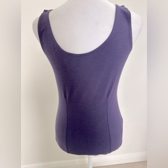 Worth Purple Tank Top, very fitted, Size XP - Picture 2 of 7